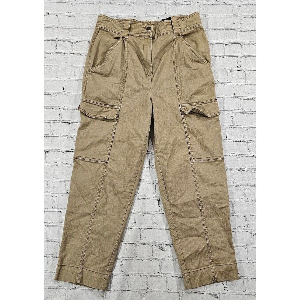 H&M Cargo Pants Army Green Pockets WOMENS SIZE 12
